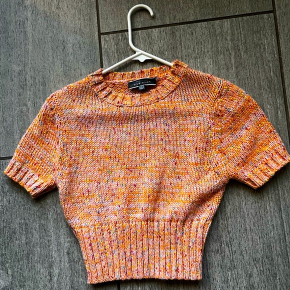 Colorful crop sweater - Picture 1 of 2